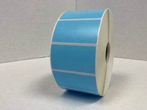 Industrial Printer Labels (Zebra) - Blue