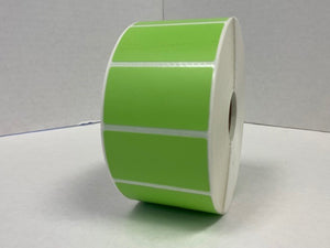 Industrial Printer Labels (Zebra) - Green